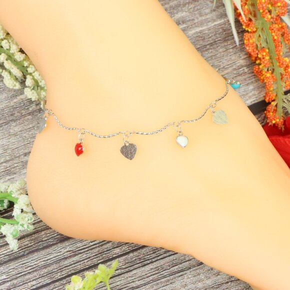 "Elegant Handmade Anklet – Delicate Jewelry for Women, MAR091898 - Picture 2 of 10